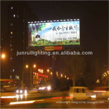 2013 unique design proof-thefty solar LED advertising lighting system